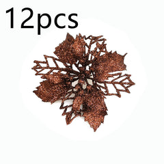 Sparkle Bloom Christmas Flower Ornaments