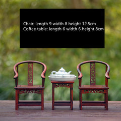 Crimson Rosewood Miniature Furniture Model