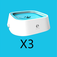 1.5L Anti-Overflow Floating Pet Water Bowl