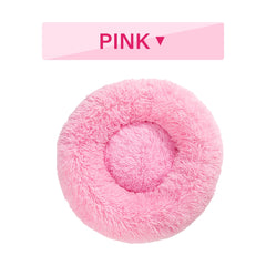 Cozy Paws Fluffy Donut Pet Bed