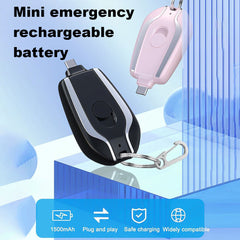 1500mAh Ultra-Compact Keychain Charger