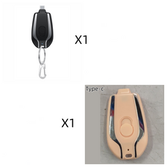 1500mAh Ultra-Compact Keychain Charger