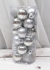 Shiny & Matte Christmas Ball Decorations