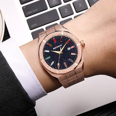 Diamond Oak Luxury Men's Watch