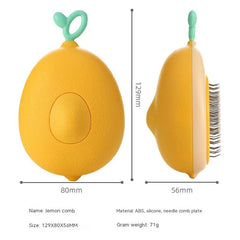 Avocado-Shaped Hair Remover & Pet Comb for Cats and Dogs