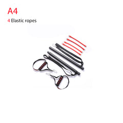 Body Workout Bar with Resistance Bands & Rubber Buckles