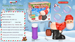 Jolly Bubble Santa Claus Music & Light Toy
