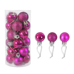 Shiny & Matte Christmas Ball Decorations