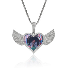 Personality Frame Solid Pendant Necklace