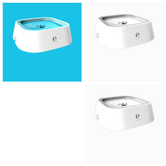 1.5L Anti-Overflow Floating Pet Water Bowl