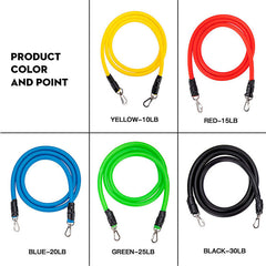 Power Flex Elastic Resistance Training Set