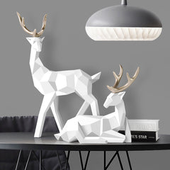 DeerCraft Resin Deer Sculpture