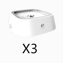 1.5L Anti-Overflow Floating Pet Water Bowl