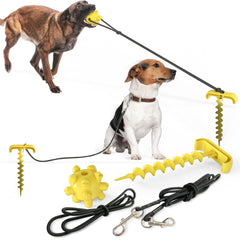Tie Dog Leash & Toy