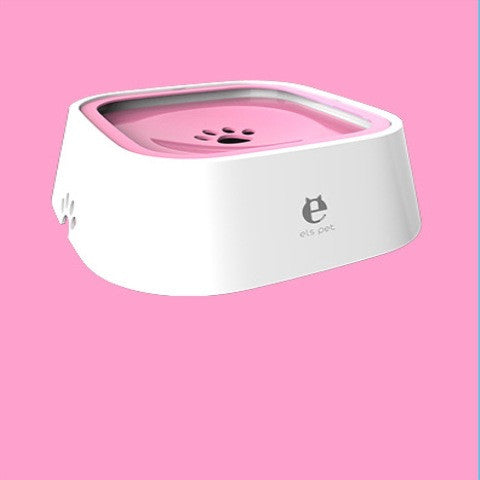 1.5L Anti-Overflow Floating Pet Water Bowl