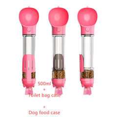Hydro Mate 3-in-1 Portable Pet Water Bottle & Feeder