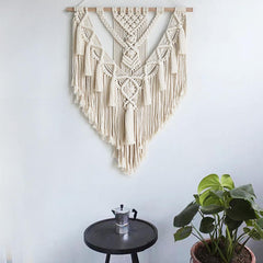 Boho Woven Macrame Pendant Wall Hanging