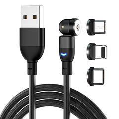 MagniFlex 540° Three-in-One Magnetic Charging Cable