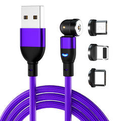 MagniFlex 540° Three-in-One Magnetic Charging Cable
