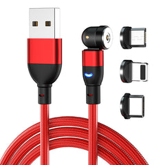 MagniFlex 540° Three-in-One Magnetic Charging Cable
