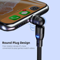 MagniFlex 540° Three-in-One Magnetic Charging Cable