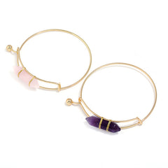 Elegant Geometric Gemstone Jewelry