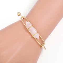 Elegant Geometric Gemstone Jewelry