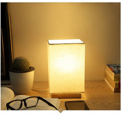 Timber Glow USB Wooden LED Table Lamp