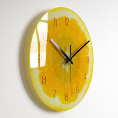 Silent Elegance Luxury Glass Wall Clock