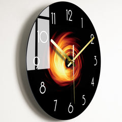 Silent Elegance Luxury Glass Wall Clock