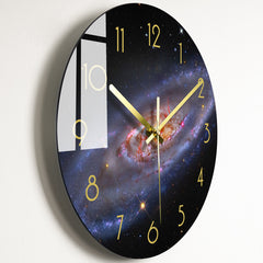Silent Elegance Luxury Glass Wall Clock