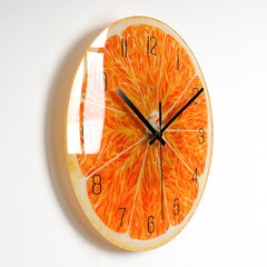 Silent Elegance Luxury Glass Wall Clock