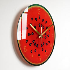 Silent Elegance Luxury Glass Wall Clock