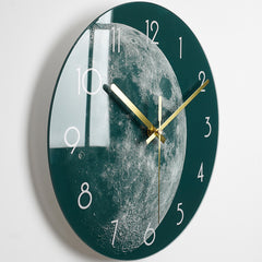Silent Elegance Luxury Glass Wall Clock