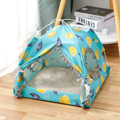 Enclosed Pet Bed and Cozy House for Cats