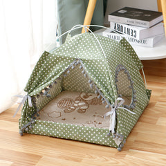 Enclosed Pet Bed and Cozy House for Cats
