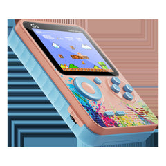 Retro Play 500-in-1 Mini Handheld Game Console - 3.0 Inch LCD