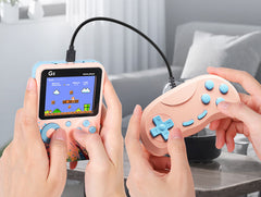 Retro Play 500-in-1 Mini Handheld Game Console - 3.0 Inch LCD