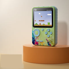 Retro Play 500-in-1 Mini Handheld Game Console - 3.0 Inch LCD