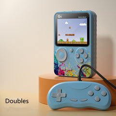 Retro Play 500-in-1 Mini Handheld Game Console - 3.0 Inch LCD