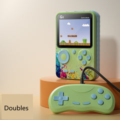 Retro Play 500-in-1 Mini Handheld Game Console - 3.0 Inch LCD