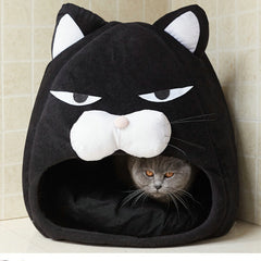 Cozy Sleeping Nest & Litter Mat for Cats