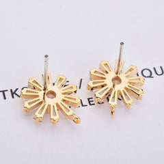 Luxe Glow Zircon Micro-Inlaid Earrings