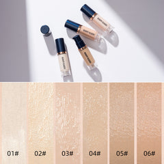 6-Color Half-Cover Makeup Primer for Smooth Application