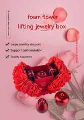 Eternal Love Rose & Crystal Jewelry Box Set