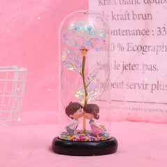 Ever Glow Enchanted Rose with LED Light