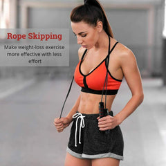 Adjustable Speed Skipping Rope for Enhanced Workout Control