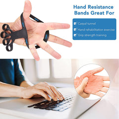 Flexi Grip Silicone Hand Exerciser & Finger Stretcher
