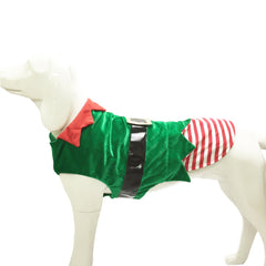 Jolly Paws Green Elf Dog Christmas Costume