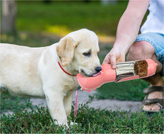 Hydro Mate 3-in-1 Portable Pet Water Bottle & Feeder